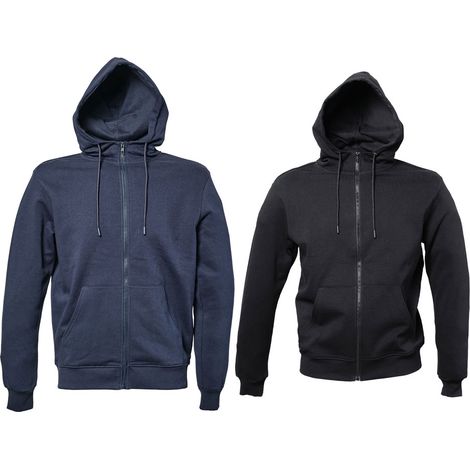'FELPA DA LAVORO ''TOLOSA'' taglia  XXL - navy' taglia  XXL - navy