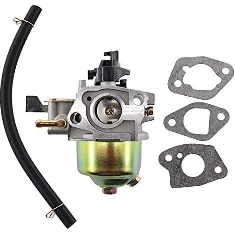 VURAHOME - Carburateur avec joint détanchéité durite de carburant pour Moteur Honda GXV120 GXV140 GXV160 Moteurs HR194 HR195 HR214 HRA214 HR215 HR216 HRA216 HRC216 Tondeuse à Gazon GH-PM 46 S HW (1/5)