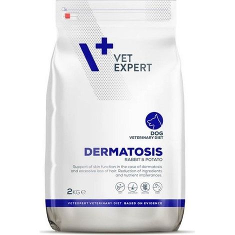 Vetexpert Alimento 4T Dermatosis conejo y patata 2 kg
