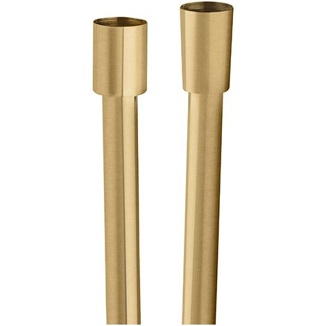 Flexible de douche lisse 150 cm - or brossé - Cristina Ondyna (1/2)