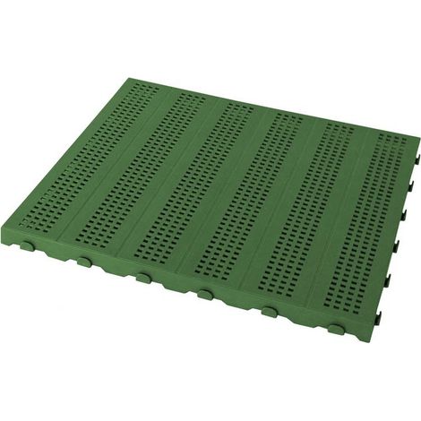 Piastrella in Plastica da Esterno e Giardino 60 x 60 cm Forata equivalente a 46 m2. PEZZI 128
