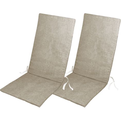 Cuscino Universale Imbottito Per Sedia Sdraio Relax Marrone - 1 Cuscino (1/5)