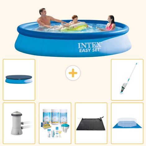 Intex Piscine Easy Set Ronde - 366x76 cm - 7-pièces S20229 (1/5)