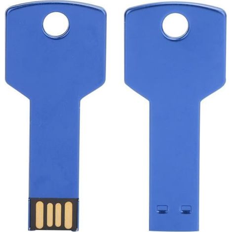 HURRISE USB Memory Disk Blue USB Flash Drive Shaped USB Memory Disk Plug and Play Video Piece U Disk 32GB