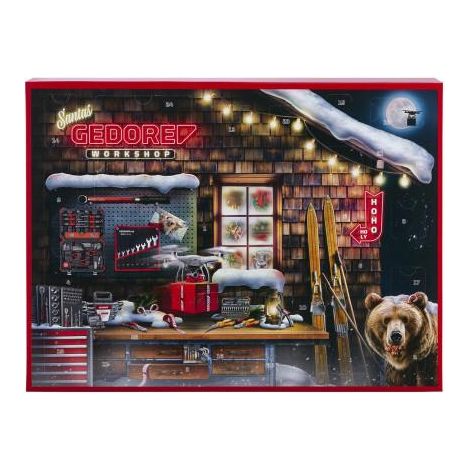 Gedore Werkzeugkalender rot 51 Teile praktische Tasche (1/2)