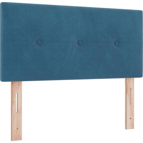 Maison Exclusive - Cabecero LED con tiras LED Manual Azul 90 cm T