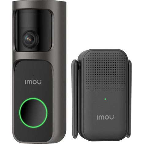 Imou Videocitofono 3S Batteria 2.5K Lente Fisheye Rilevamento AI Persone Pacchi