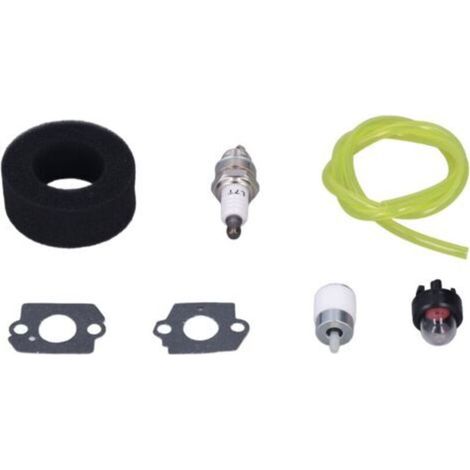 Kit de Mise au Point de Tondeuse Kit de Filtre à Air de Carburant Kit de Mise au Point de Moteur de Tondeuse pour Bolens BL410 Motoculteur BL100 BL150 BL250