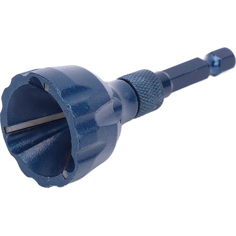Outil d'ébavurage et de chanfreinage 3-20 mm, tige hexagonale 1/4 pouce, acier au tungstène, outil pour ébavurer les vis et les boulons (1/5)