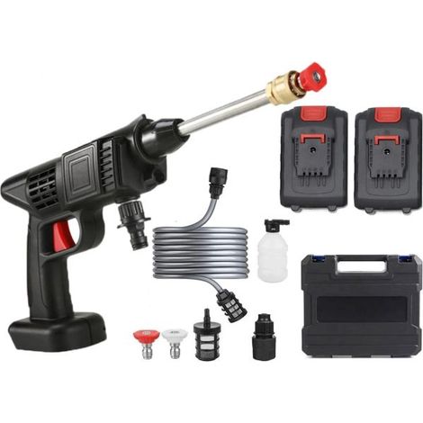 Idropulitrice a batteria 48V Portatile Senza fili 2 Batterie Lavaggio Auto Moto (1/5)