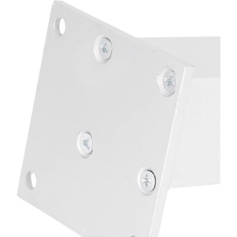 4 gambe regolabili in lega di alluminio per divani e armadi, 120 mm - Set di 4 (1/5)