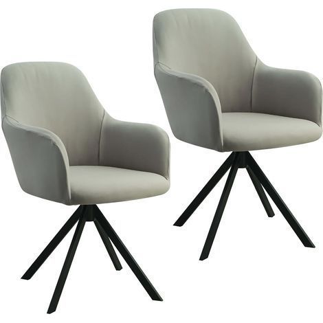 Set mit 2 dehnbaren Bezügen für Bürostühle. Computerstühle und Drehstühle – abnehmbar und waschbar – für Zuhause. Wohnzimmer und Esszimmer (1/5)