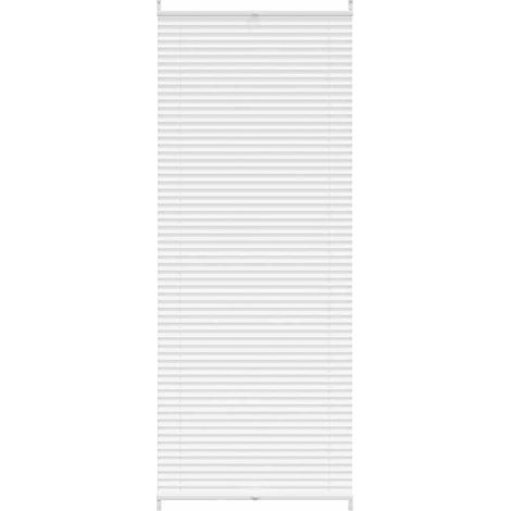 Maison Exclusive - Tenda plissè 80x200cm bianca
