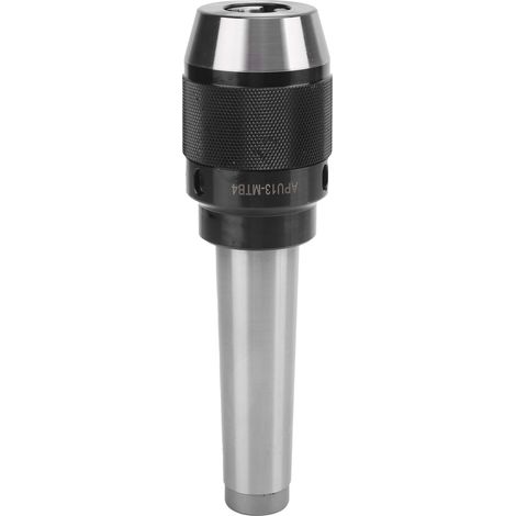 Mandrin de perçage intégral sans clé APU13‑MTB4, queue droite, accessoire pour tour, outillage métallique (1/5)