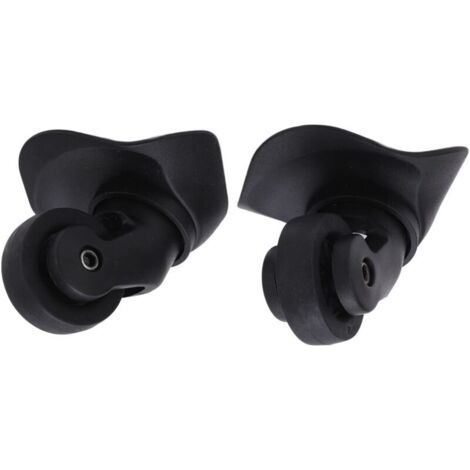 1 paire de roulettes pivotantes de rechange pour valises A23, pièces de rechange pour réparation
