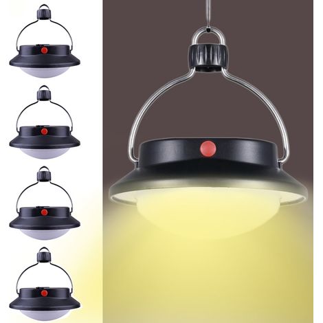 de lampes solaires camping à suspendre rechargeables par USB portables étanches idéales pour le et les urgences – Lumière chaude Lot 4 (1/5)