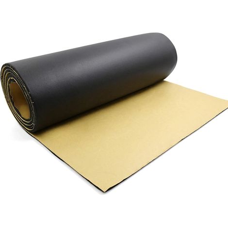Feuille isolante autocollante 2,03 m x 51 cm – 315 mil/8 mm – Pour capot – Isolation thermique, phonique – Voiture (1/5)