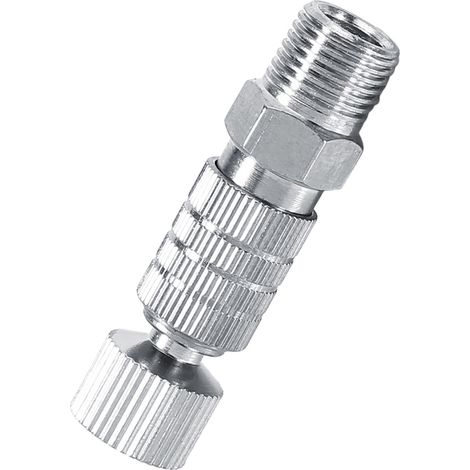 Connecteur Rapide 1/8" pour Pistolet à Peinture avec Adaptateur de Déconnexion Rapide (1/5)