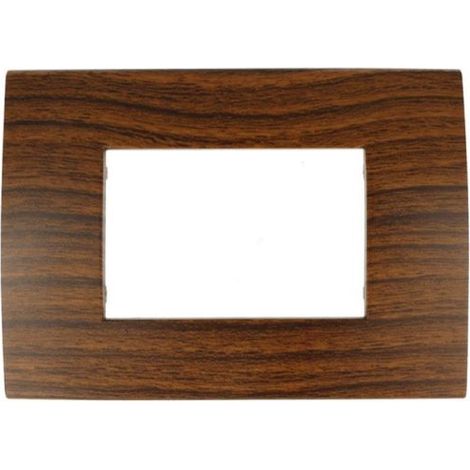 Placca Confort 503 3M Moduli Radica Compatibile Vimar Arke' SD98003-6 (1/4)