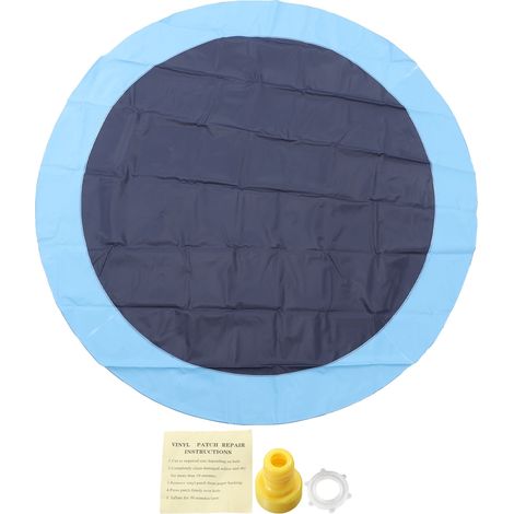 Tapis de jeu gonflable antidérapant pour enfants - Matelas d'eau extérieur avec fontaine, pliable, type A 147cm (57,9 pouces) (1/5)