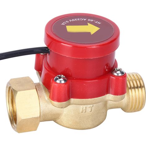 Capteur de débit de pompe à eau, interrupteur de commande automatique de pression HT-60 4-4 220 V 60 W G1/2 po (1/5)