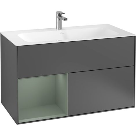 Villeroy & Boch G030GMGK Meuble sous-lavabo Finion G03 (1/2)
