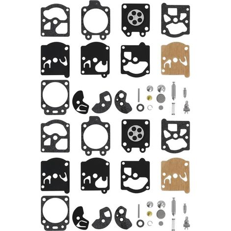 Poweka Kit Réparation du Carburateur Joint Membrane Compatible avec Walbro K10-WAT WA & WT Séries Stihl Hus-qvarna Poulan McCulloch Echo,Lot de 2