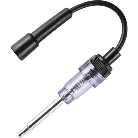 Testeur d'allumage de Moteur Testeur de Bougie d'allumage de Voiture Bougie d'allumage en Ligne Allumage en Ligne Convient aux Moteurs internes et externes des tondeuses à Gazon de Voiture (1/5)