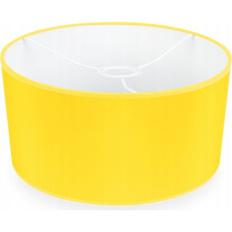ABAT-JOUR POUR LAMPADAIRE SUSPENDU JAUNE 40 CM (1/5)