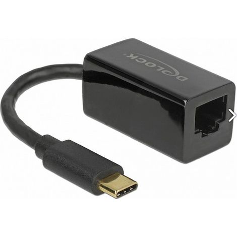 delock 65904 Adaptador de red USB-C negro (1/4)