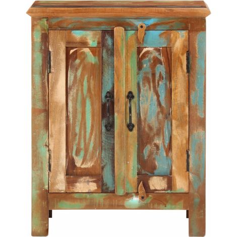 Sideboard/Anrichte/Buffet mit 2 Türen 55x30x70 cm Altholz Massiv LXWW351481 (1/5)