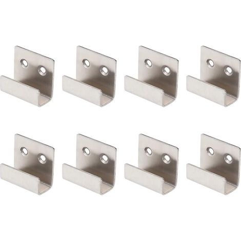 Lot de 8 crochets de suspension pour cadres photo, double trou, 15 mm-AquaForge (1/4)