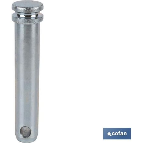 perno para tercer punto con cabeza ø28 x 130 mm caja 5 unid.