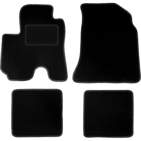 Tappetini per auto in velluto nero per: Mazda Demio hatchback (1996-2003) (1/5)