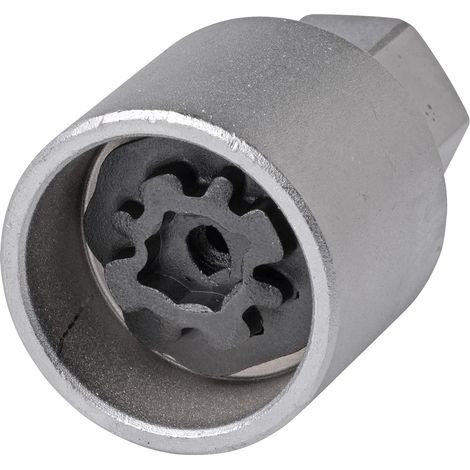 Adaptateur de démontage de verrou de jante SW-Stahl 02383L-15 I adapté pour VW I adaptateur 535 I outil de démontage pour déverrouiller le verrou de roue I outil de déverrouillage pour verrous de jant