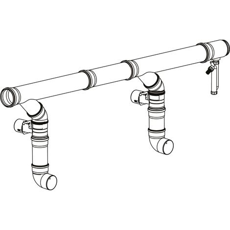 Set Abgaskaskade DN110 / DN125  - 7736606765 von Buderus
