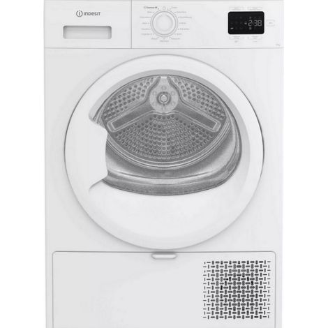 Asciugatrice a pompa di calore da 60 cm e 8 kg - CYSD82DWWFR - Indesit