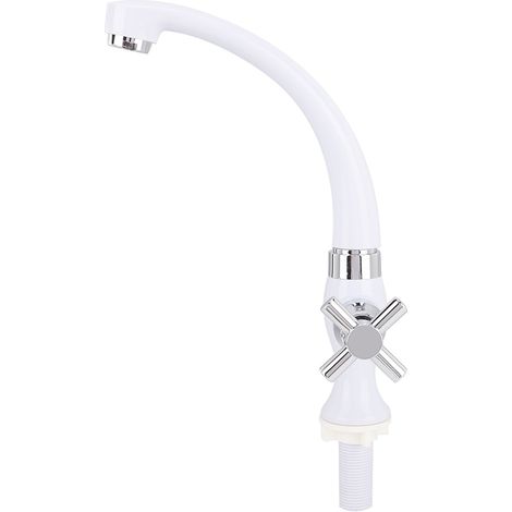 Robinet d'eau froide monobloc à filetage extérieur G1/2" pour salle de bain et cuisine (1/5)