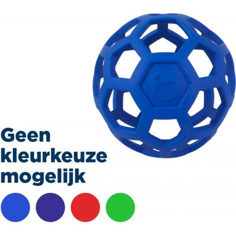 JW HOL-EE ROLLER – Jouet pour chien - Ø 11,5 cm - Balle pour chien - Taille M - Caoutchouc naturel - Assortiment (1/5)