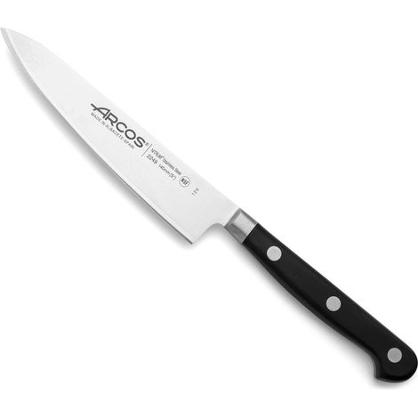 COOK'S KNIFE OPERA 140 mm - Messer mit breiter Klinge, glatter Schneide, stabil und stark. Vielseitiges Messer für Profi- und Hobbyköche, das Gemüse putzt, schneidet und zerkleinert.