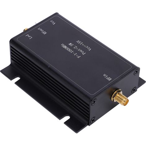 Amplificateur RF Large Bande 1‑1000MHz 15V pour Circuits Imprimés en Alliage d'Aluminium (1/5)
