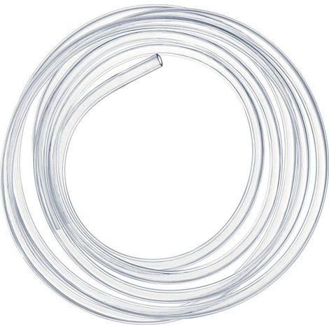 Tuyau Transparent de Pression 3 mètres, 10 × 12mm Tuyauterie Flexible Tube de PVC (1/5)