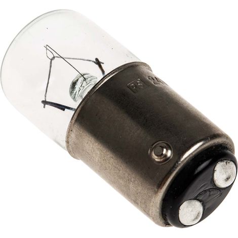 Ampoule RS PRO 24 V c.a. 5 W 200 mA, BA15d (1/2)