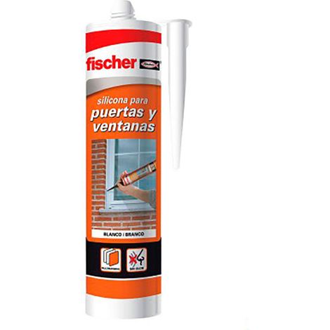 FISCHER Silicone Neutro per Porte e Finestre Trasparenti - 300ml 505445 (1/5)