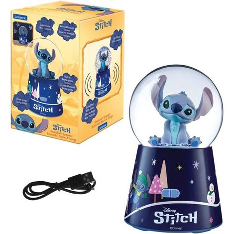 Enceinte Bluetooth - Lexibook - Disney Stitch - Boule à neige Stitch - Bleue - Rechargeable USB-C - Design décoratif (1/5)