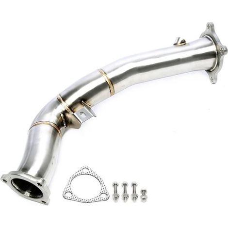 Downpipe Inox pour Porsche Macan de 2014 a 2018-2.0TFSI-68-70mm-35802886 (1/2)