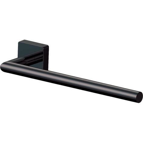 Inda - Porta asciugamani Forum Quadra nero opaco L.34 cm (1/2)