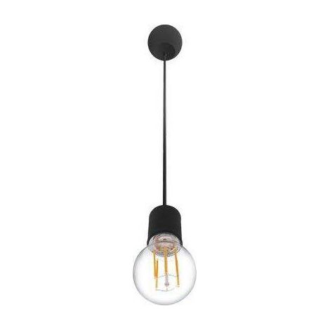 Suspension intérieure dans diverses couleurs fantastiques avec porte-lampe E27 Century grey