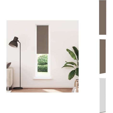 Verdunkelungsrollo Kaffeebraun 55x230 cm Stoffbreite 50,7 cm - Verdunkelungsrollo - Verdunkelungsrollos - Rollo - Verdunklungsrollo (1/5)