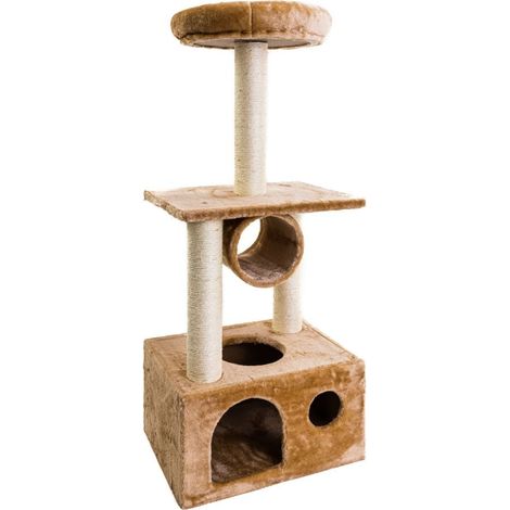 TrendLine Kratzbaum Joschi 116 cm Katzenkratzbaum Kletterbaum Katzenbaum Sisal (1/3)